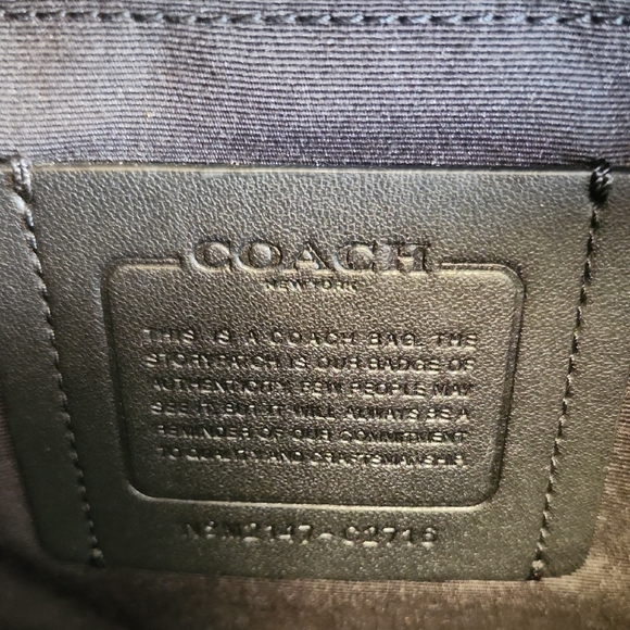 Coach Black Leather Belt Bag/Fanny Pack for Men - Picture 3 of 16